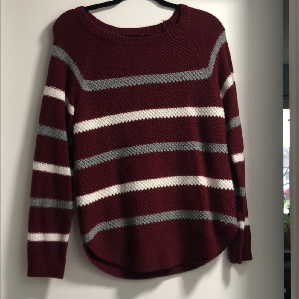 Striped pullover
